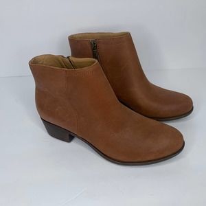 LUCKY BRAND | Cognac Balexa Bootie size 8M